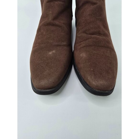 Asos Dress Men Brown Suede Boots size 10.5 - Picture 6 of 11